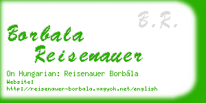 borbala reisenauer business card